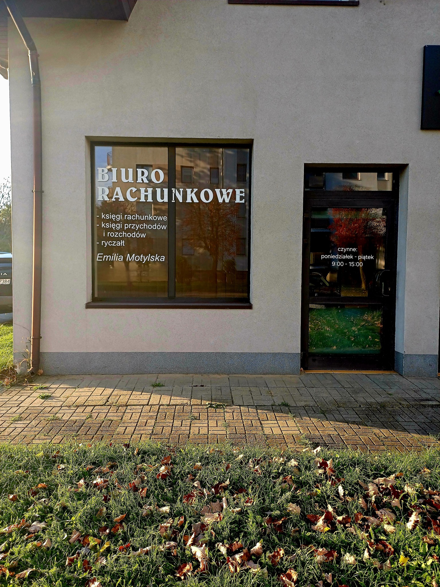 Biuro Rachunkowe Emilia Motylska – widok z zewnątrz